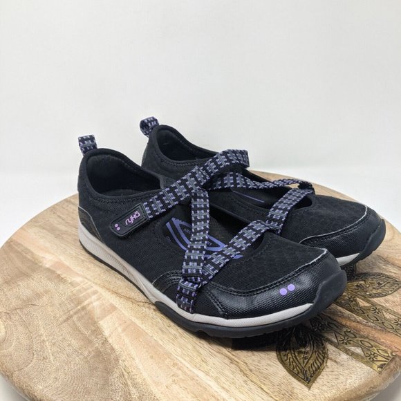 Ryka Shoes Ryka Mary Jane 85w Women Loafer Walking Strappy Comfort